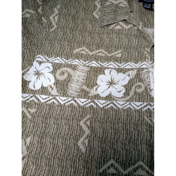 Pacific Coast Highway Size XL Surfer Hawaiian Button Up Short Sleeve Shirt - Picture 7 of 8